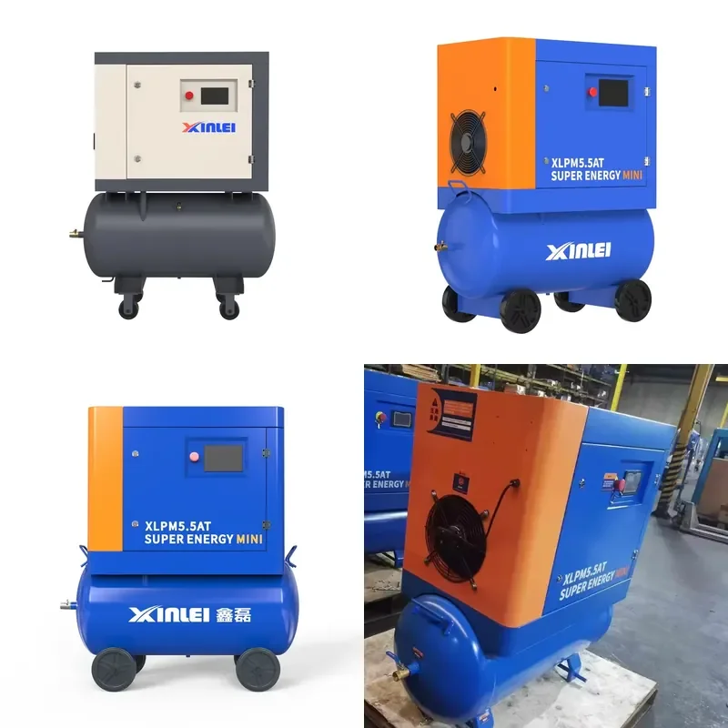 for Super Energy XLPM5.5AT Single Phase Rotary Direct Drive Industrial Screw Micro Air Compressor Supplier in China