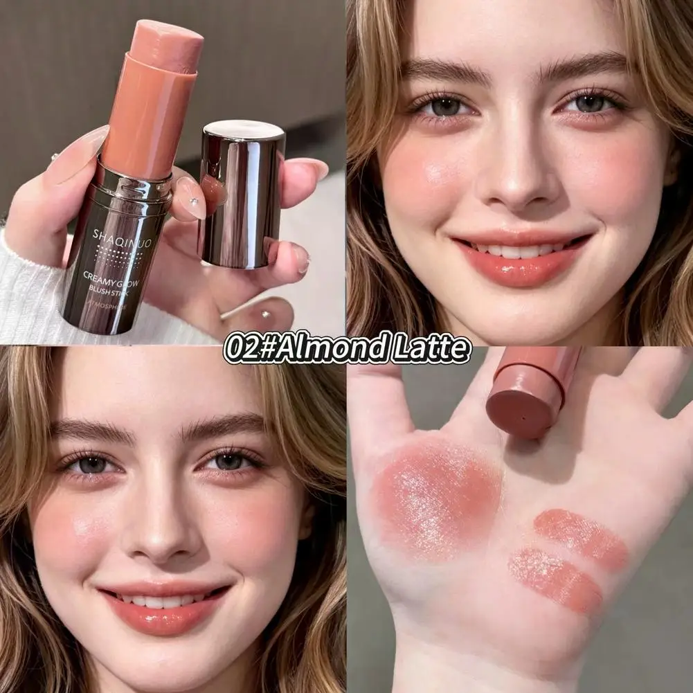 Multifunctional Blush Stick - Natural Matte Finish, Creamy Texture, Easy to Blend,Natural Matte Nude Makeup Stick