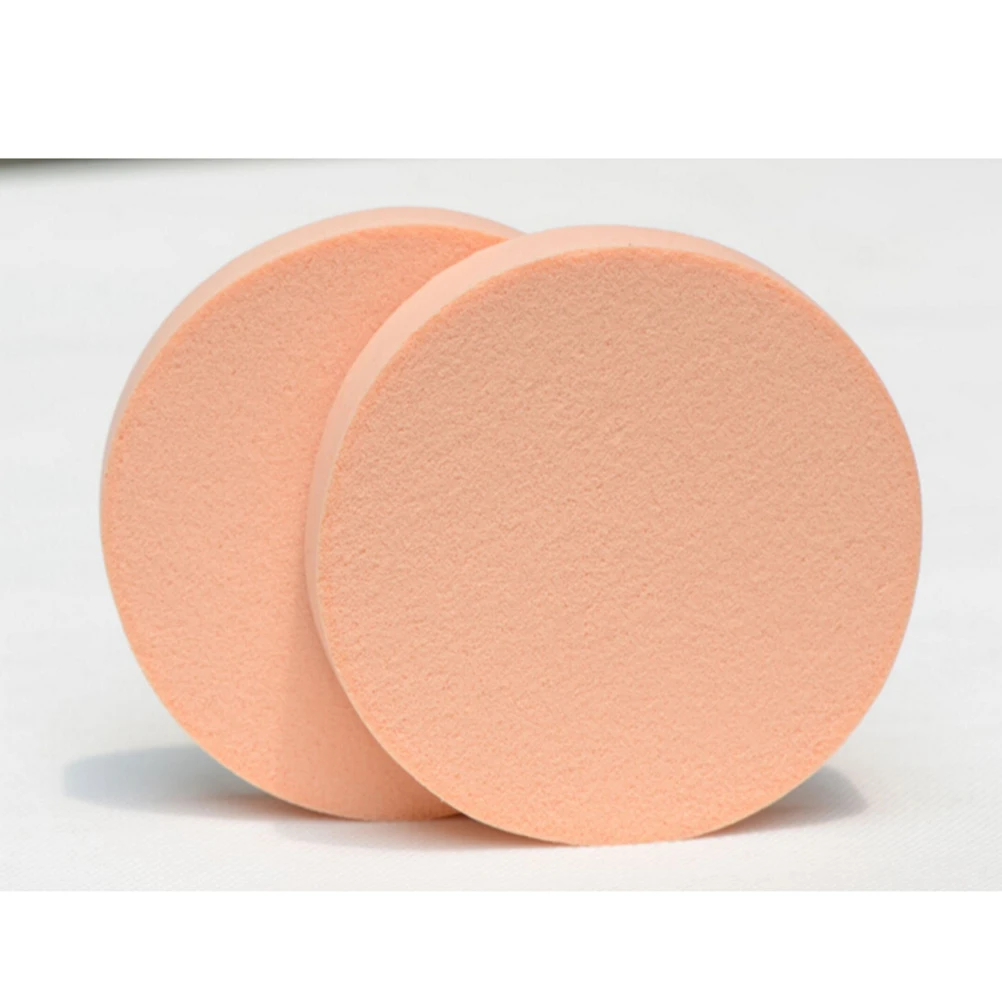 

10Pcs Round Makeup Sponges Premium Texture Durable and Safe for Facial Use White Powder Puff Sponge Powder Puff