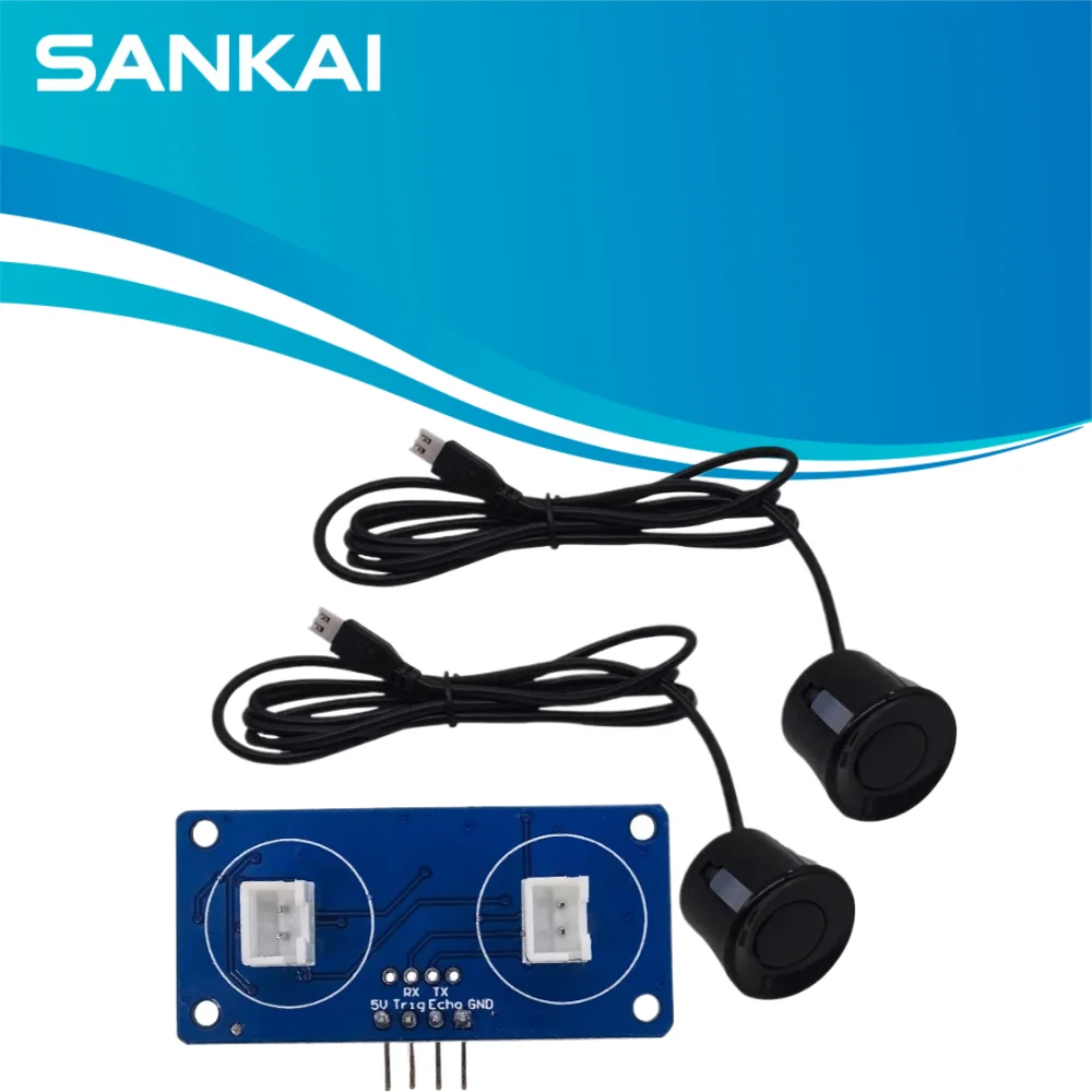 JSN-SR04T 600cm Ultrasonic Module, Waterproof Transducer, 25cm Blind Zone, 5V for ESP32