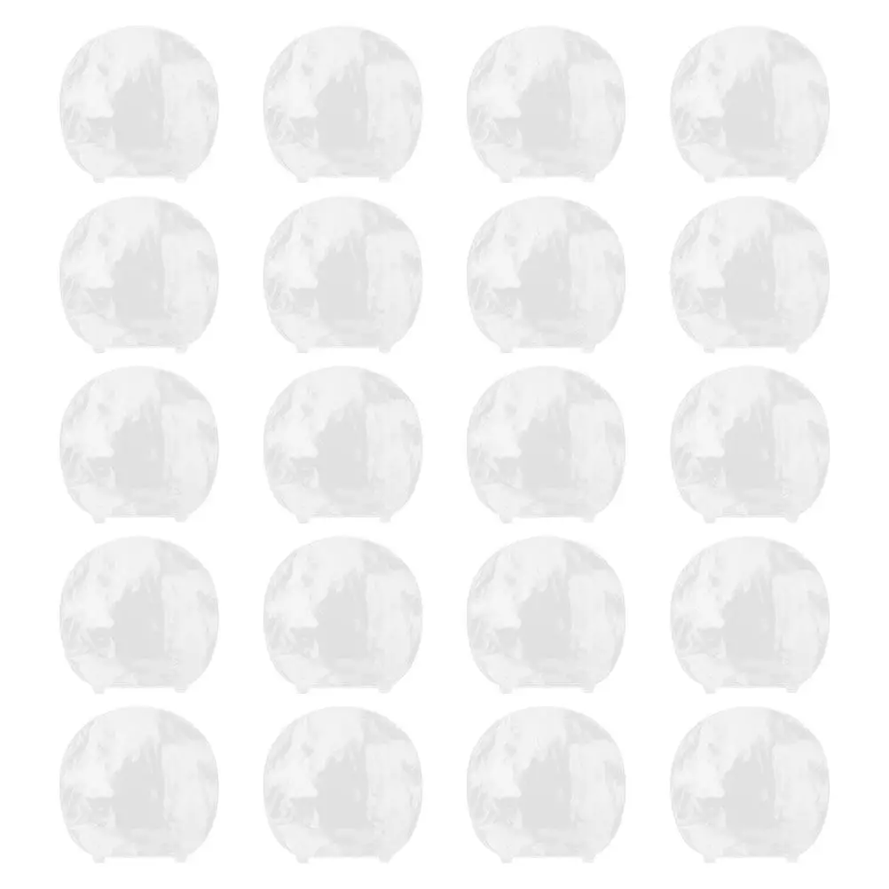 

20 шт. защитных пленок для ракеток для настольного тенниса, прозрачные, двусторонние, утолщенные, самоклеящиеся, для защиты поверхности ракетки от царапин