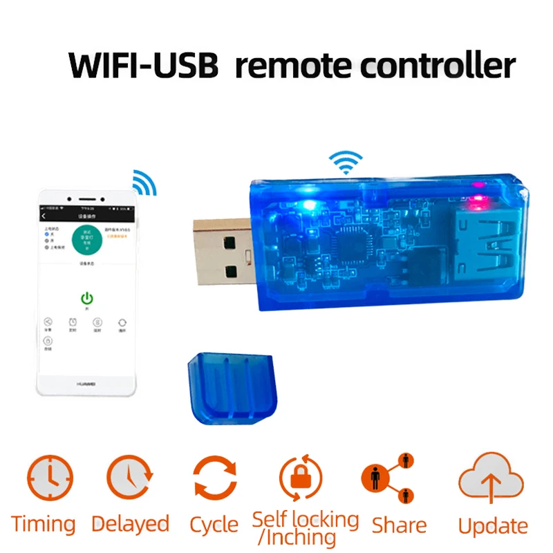 Sinilink WIFI-USB Mobile Phone Remote Controller 3.5-20V 5A 100W Mobile Phone APP Smart Home XY-WFUSB For Arduino
