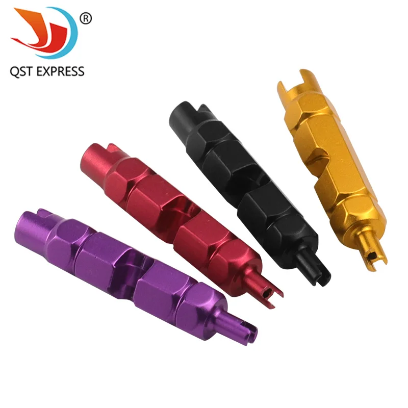 

Multi-Purpose Valve Core Remover Wrench Multiple Colors Bicycle Tire Tube Valve Remover Tool for Home Repair And Maintenance