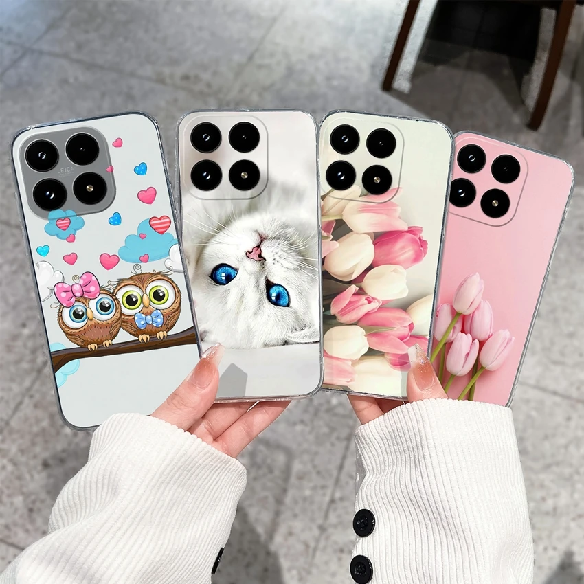 حافظة هاتف لهاتف Xiaomi 17 Pro Max أنماط ديزي جميلة غطاء حماية من السيليكون الشفاف لهاتف Xiaomi 17 17 Pro 17 Pro Max Coques #4