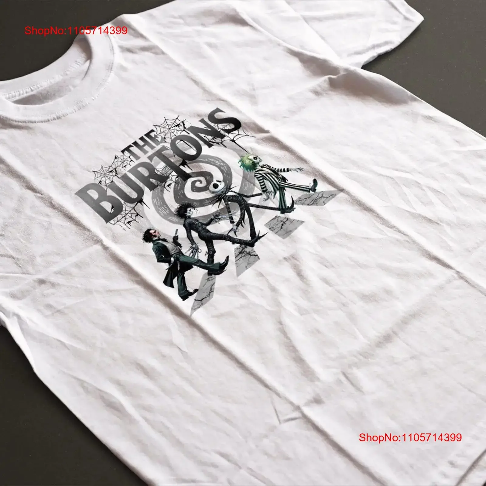The Burtons unisex T shirt vintage Washed Unisex Stretched Slightly Stylish Breathable designer clothes Versatile Casual