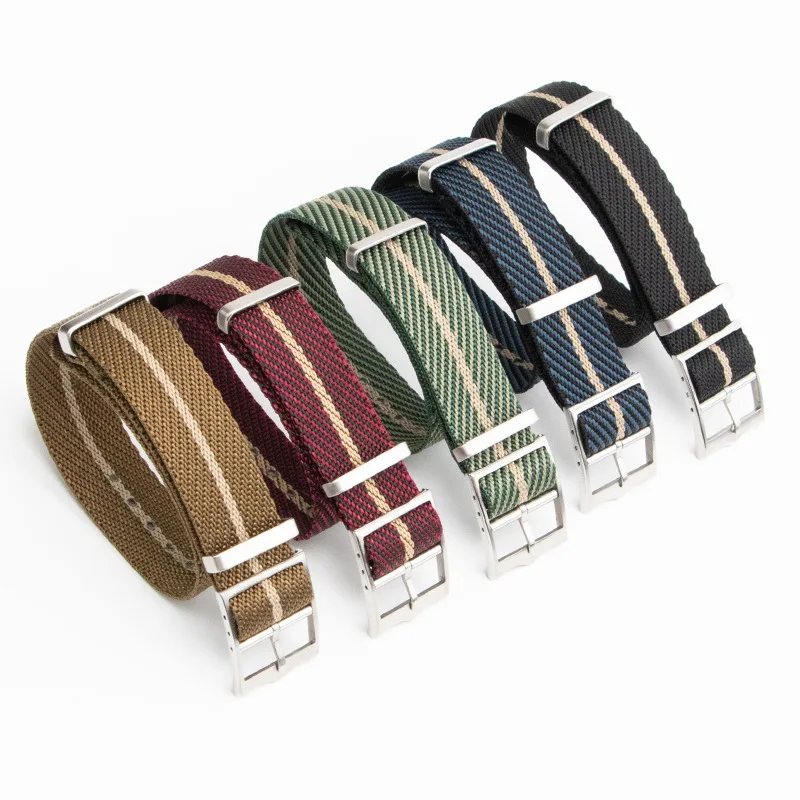 Tudor Black Bay Replacement Strap | 20/22MM NATO Nylon Jacquard Woven Strap for 
