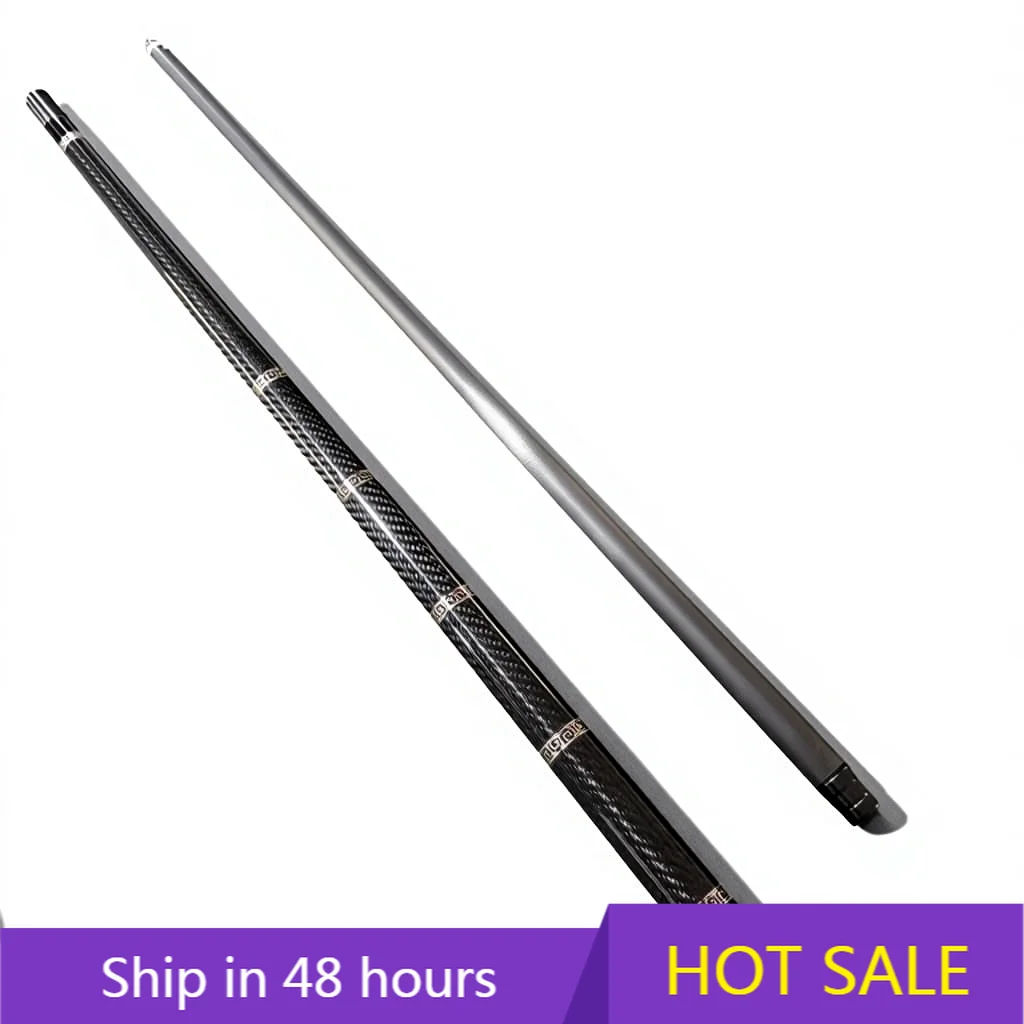 

POWER LEAP Miao Jin Кий из углеродного волокна, кии для снукера и бильярда с шарниром из нержавеющей стали для игр в бассейне и миске