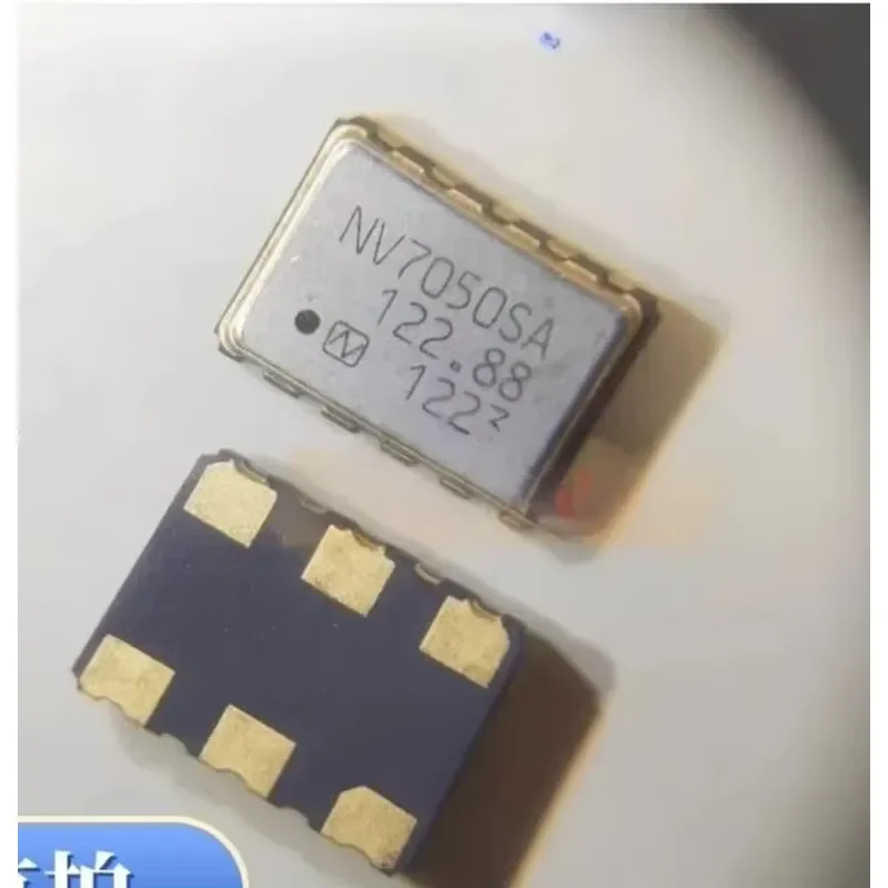 for NV7050SA VC-TCXO 122.88MHz 6-pin SMD LVPECL Oscillator High Stability Precision Frequency Control Module Replacement Part