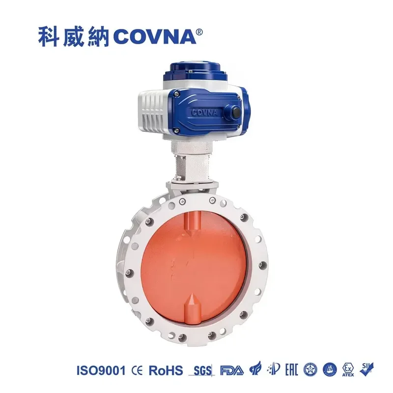 

Covna B2Bclearance Sale Electric Valve for Water Durable Class Type Butterfly Valve with Electric Rotary Actuator