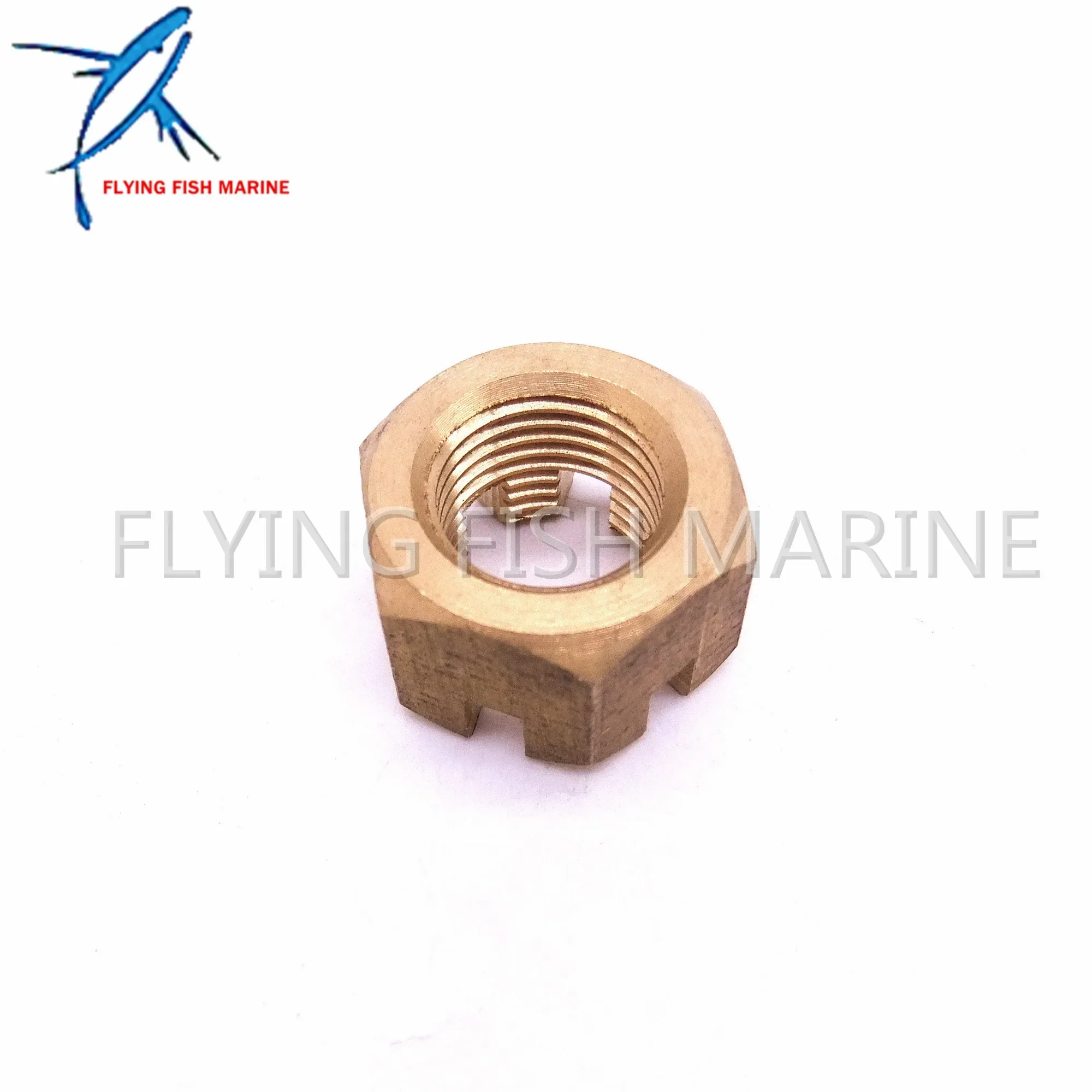 

Marine Parts 90171-16011 Nut, Propeller Castle for Yamaha 40HP 50HP 55HP 60HP 70HP 90HP Outboard Engine