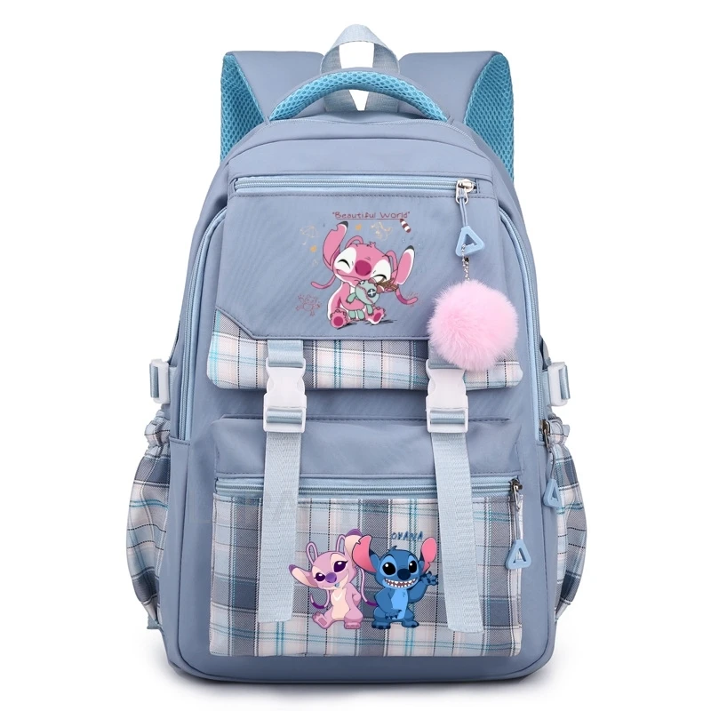 Lilo And Stitch Backpack Cartoon Sport Rucksack for Boy Girl Daily Bagpack Laptop Teens Travel School Knapsack