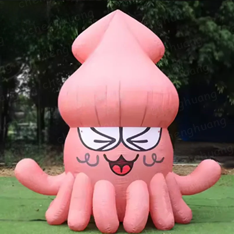 

Inflatable jellyfish dolls with blowers, decorative props for outdoor square and shopping mall events
