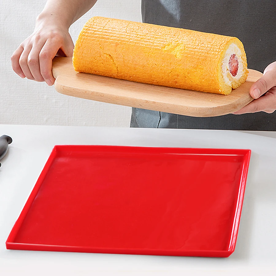 

Silicone Baking Mat, Cake Roll Pad Mold, Macaron Swiss Roll Oven Mat Non-stick Baking Pastry Tools Kitchen Gadget