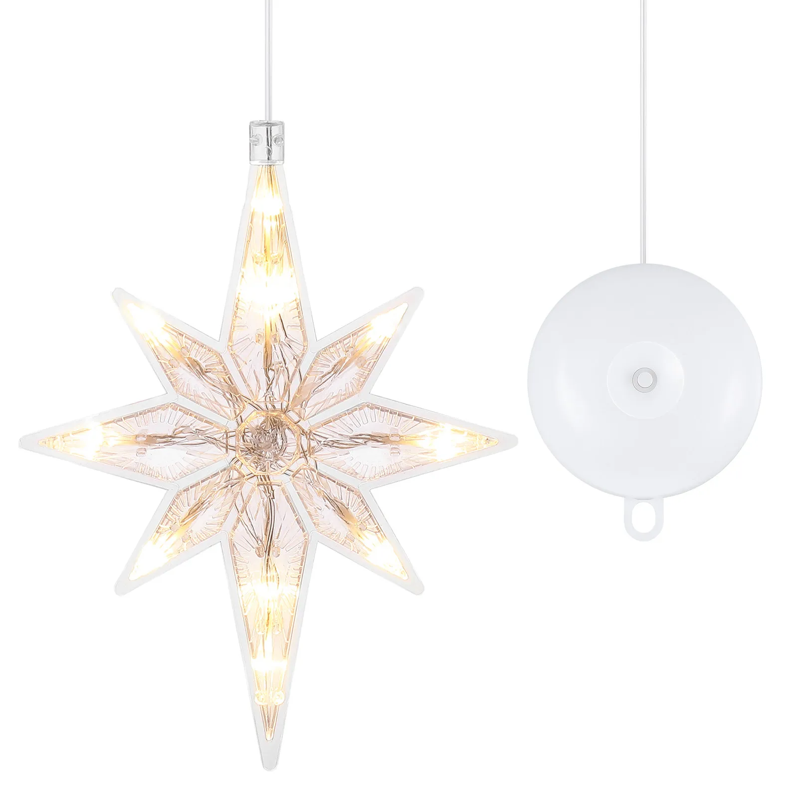 Christmas Bedroom Decorations Outdoor Hanging Lights Window Sucker Lamp Ornament