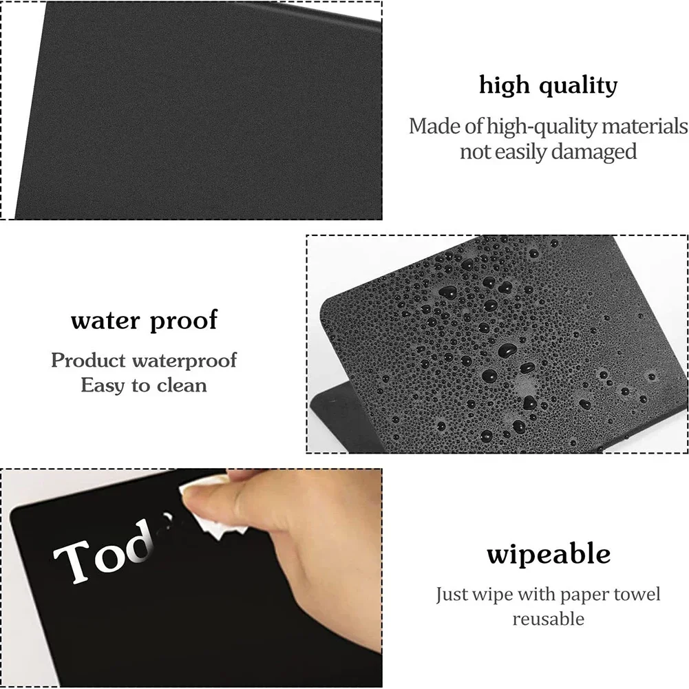 16Pcs Mini Chalkboard Signs Small Blackboard Sign Tabletop Erasable Message Board For Table Numbers Mini Chalkboard Signs