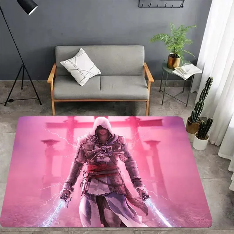 

Assassin's creed carpet living room bedroom housewares garden lawn mat baby mat, bathroom kitchen non-slip carpet Christmas gift