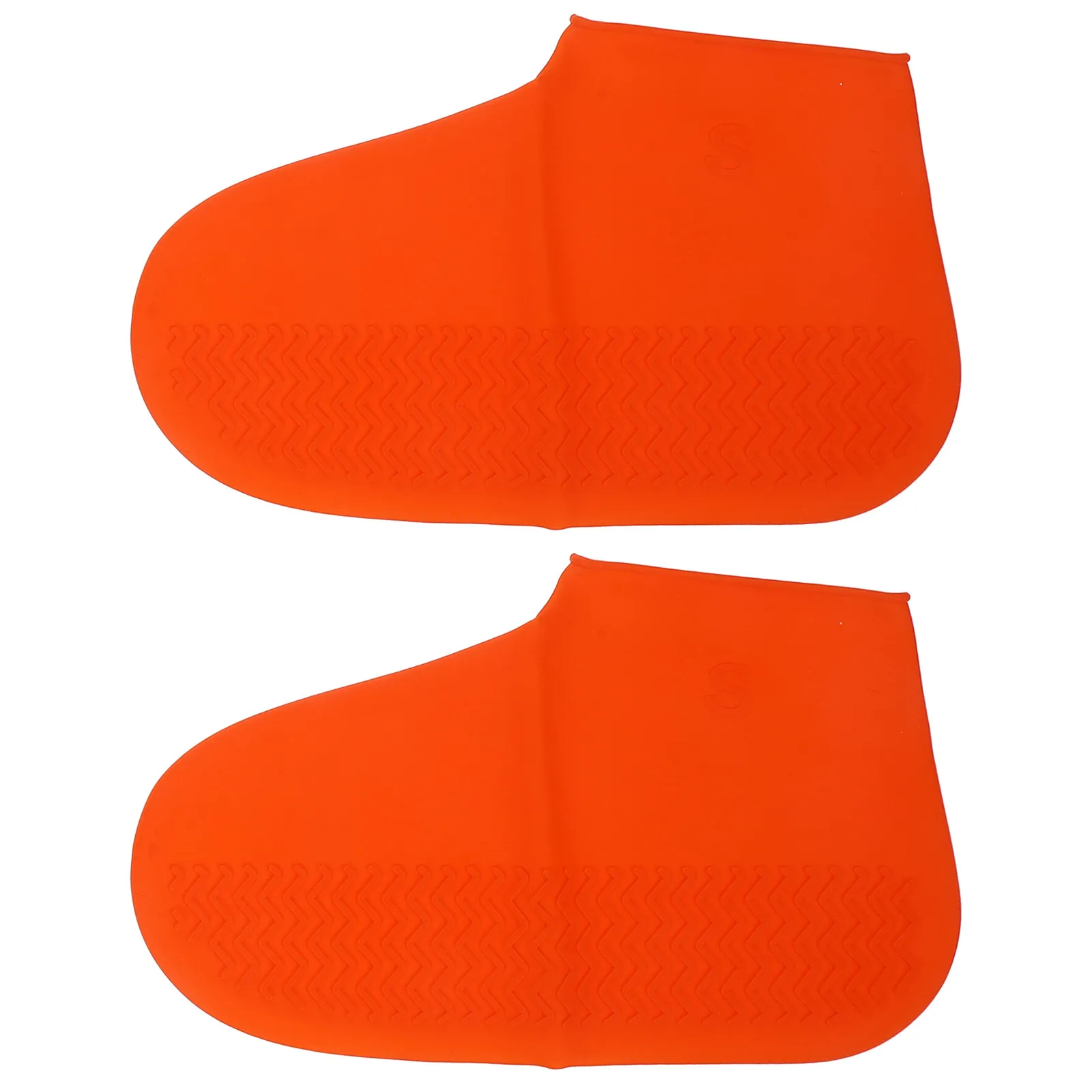 

1Pair Premium Silicone Shoe Covers Waterproof Non-Slip Shoe Protectors for Kitchen Staff Outdoor Use Mud Rain Travel