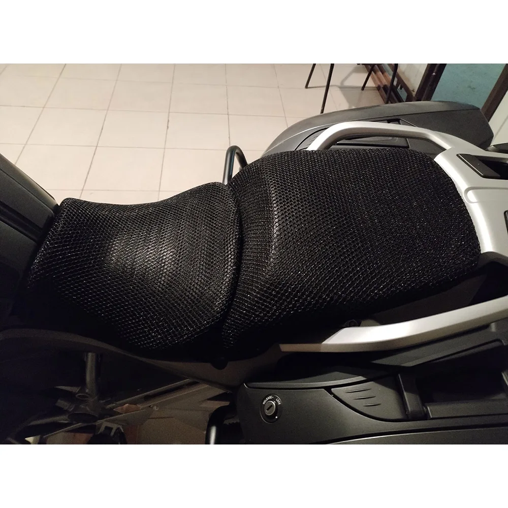 Juste de coussin de siège en maille pour BMW R1200 R 1200 RT, protection isolante, accessoires de moto