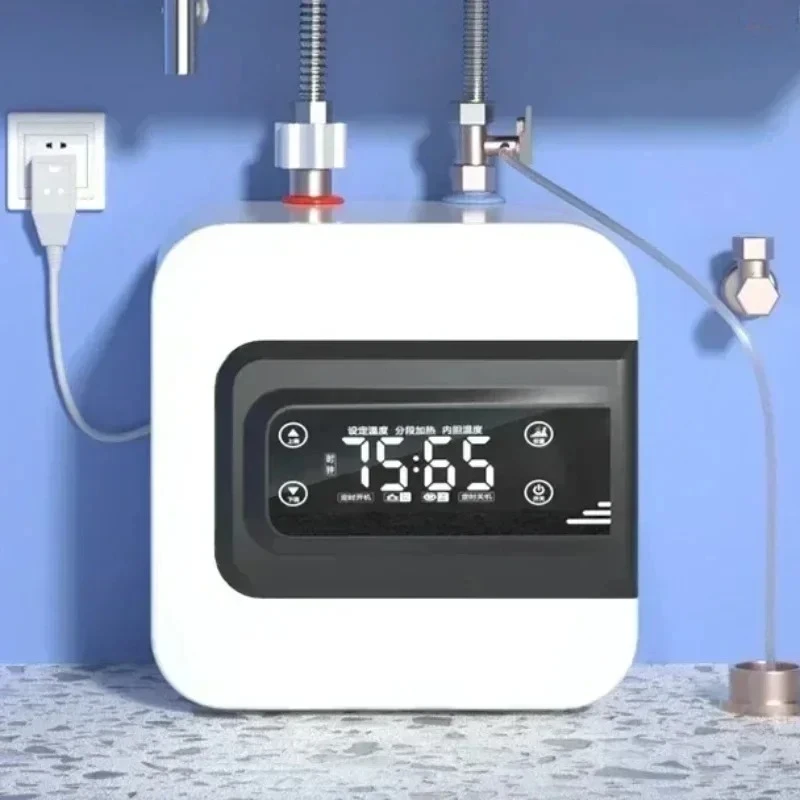 Storage Type Small Kitchen Electric Water Heater，Mini Water Heater -  Class 1 Energy Efficiency Household Water Heater