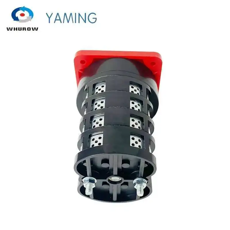 HZ5-40/7.5 M08 Macufacturer Manual Motor 3 Position Rotary Switch 4 Poles 7.5kw 40A Changeover Cam Selector