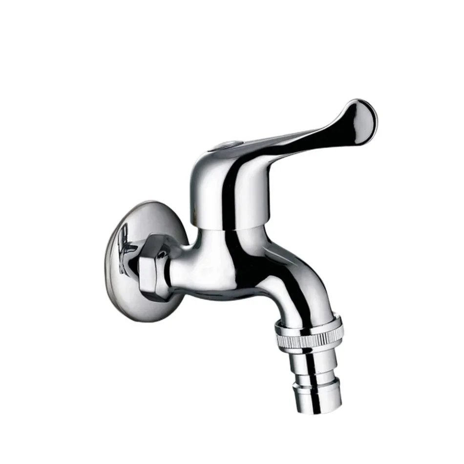 Washing Machine Faucet Outdoor Faucet for Garden Mop Wall Mounted Pool Expansion Faucet Multifunctional Bathroom Accessories