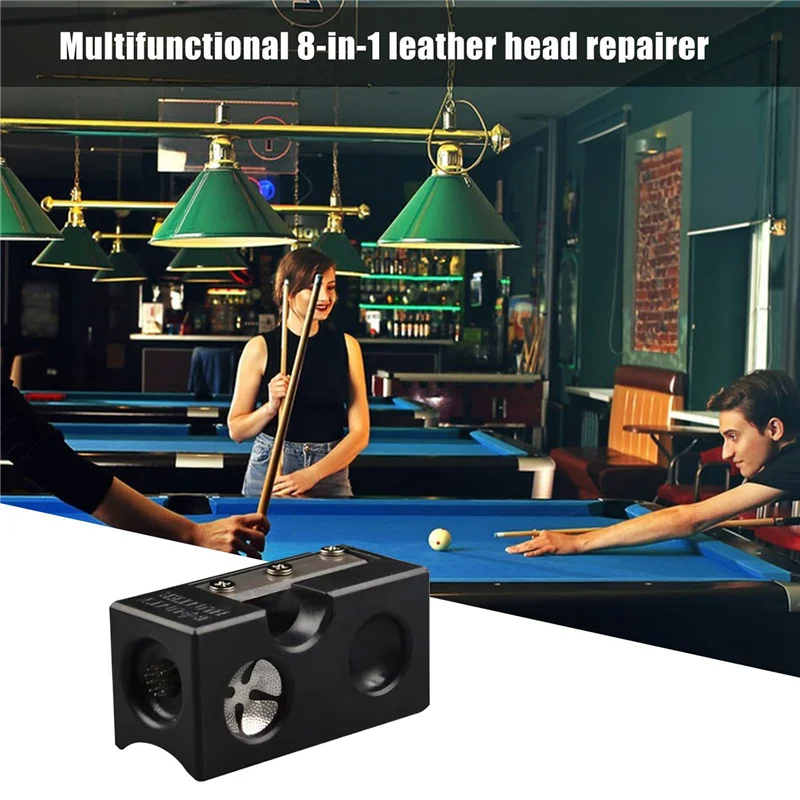 

A18E-8-в-1 Многофункциональный бильярдный кий, наконечник, инструмент для ремонта снукера, формирователь кия, резка с пинприком, детали для бильярда