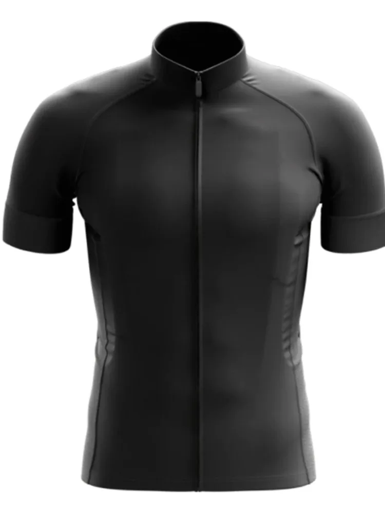 AliExpress NONE 2026 Summer New Team Cycling Jersey for Men, Short Sleeve Clothing, Breathable Quick Dry Cycle Jersey, Black, High Quality Spain