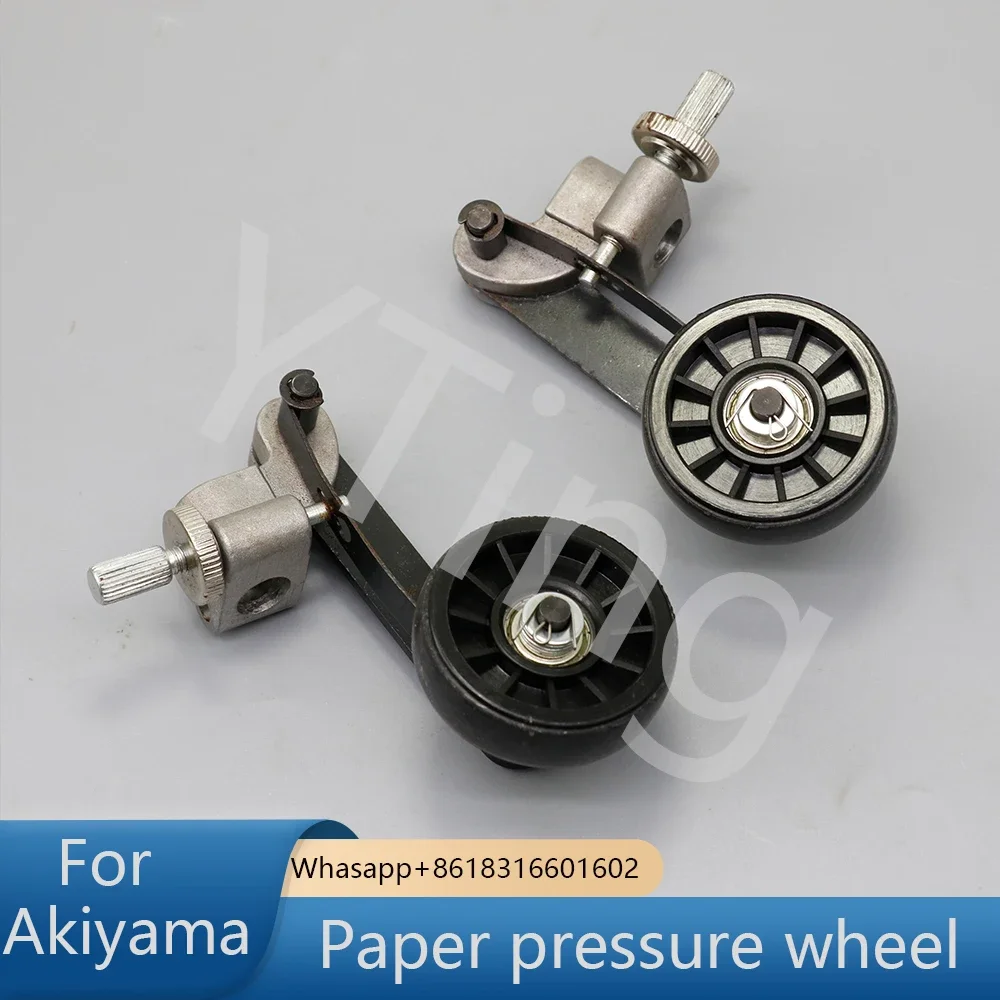 Akiyama Printing Machine Paper Feeder Wheel Assembly with Bearing 12 Perforations Replacement Part
