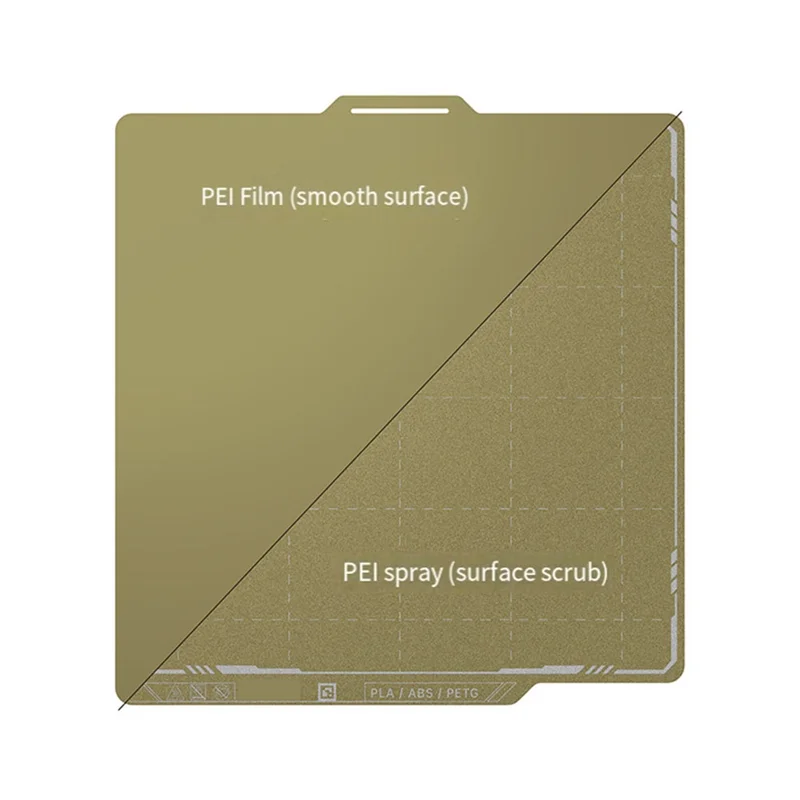 ABFM-للوحة بناء الباندا لمختبر بامبو P1S P1P ورقة الربيع الصلب 257*257 مللي متر ورقة بي محكم ل Bambulabs ساخنة