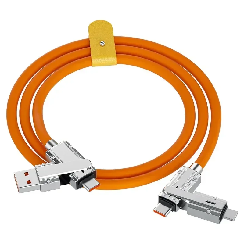 Type C To Type C 2 in 2 PD Fast USB Cable 4 in 1 Micro USB Type C Charger Cable for Huawei Xiaomi Samsung Redmi 1M Good Working