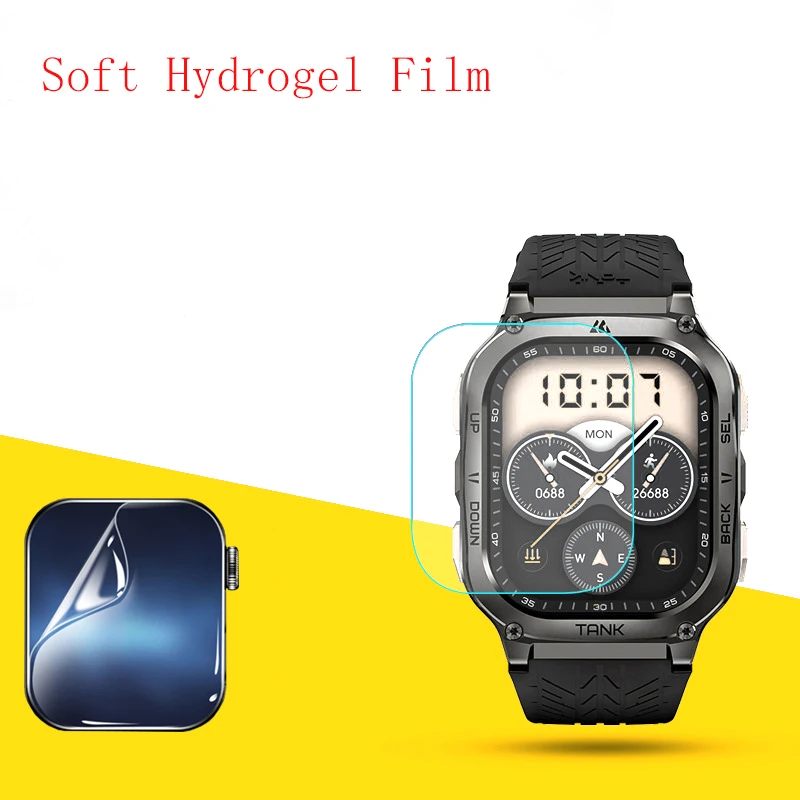 Soft Hydrogel Film Clear HD Transparent Protector Protective Guard Smart watch for KOSPET TANK M3 ULTRA 10PCS