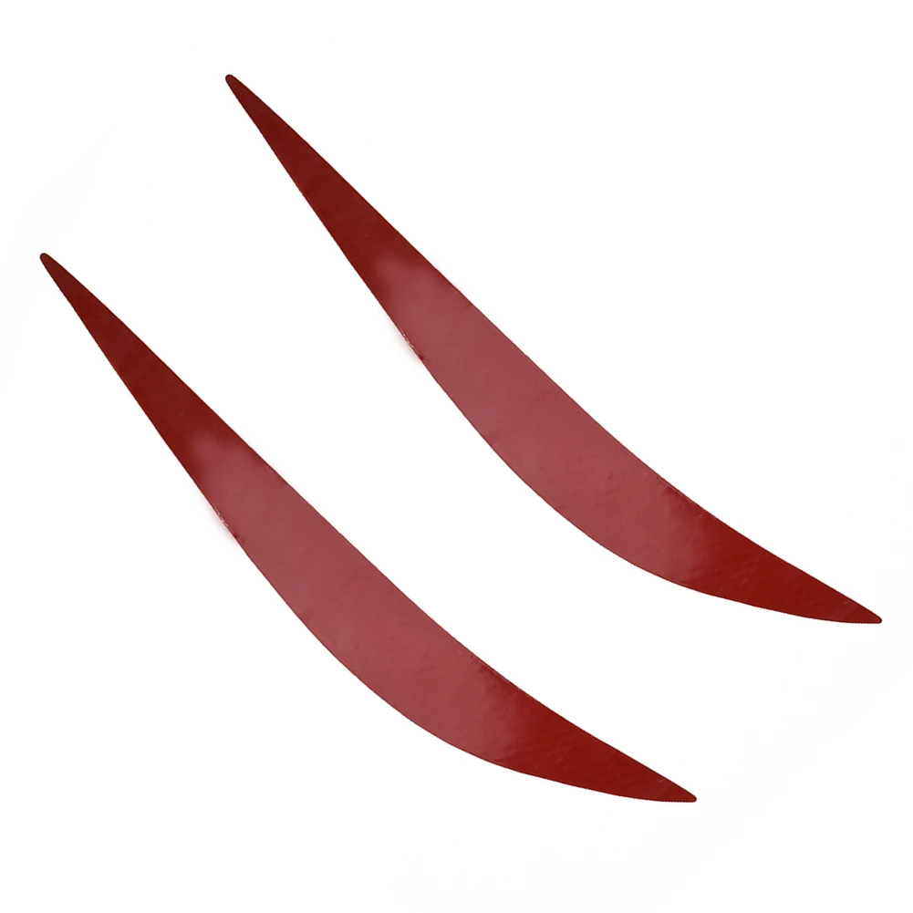 

Right Headlight Eye Lid Cover Vehicle Accessories Carbon Fiber Black Glossy UV Coating Part 2pcs/set 1pcs Replaces