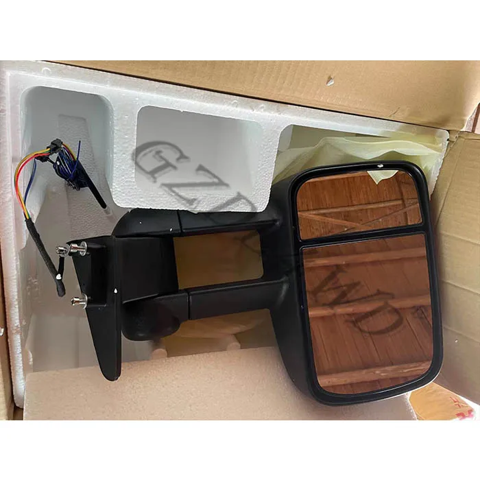 

Extendable Towing Mirror For Land Cruiser 70 Series LC70 LC76 LC79 Electric Side Mirror With Turn Signal Indicator Lights