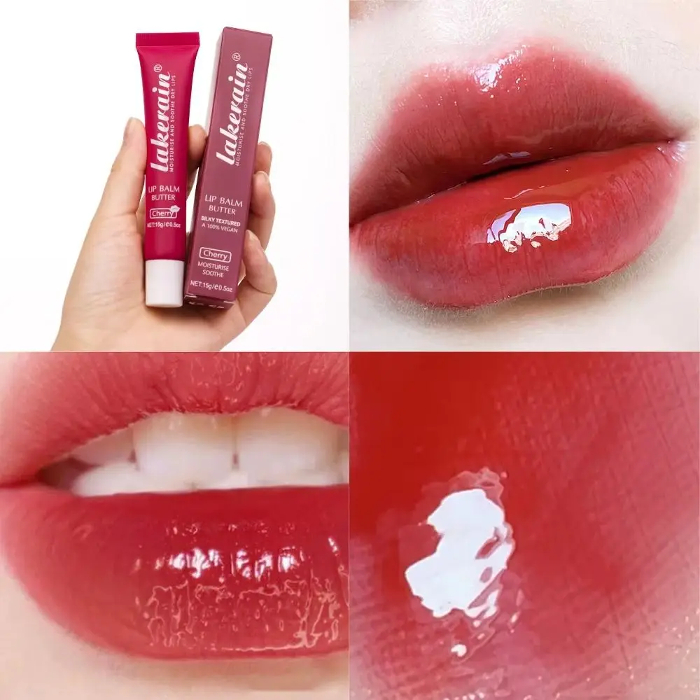 Portable Waterproof Lip Gloss Moisturizing Shiny Lipstick Tinted Liquid Lip Balm for Women Makeup