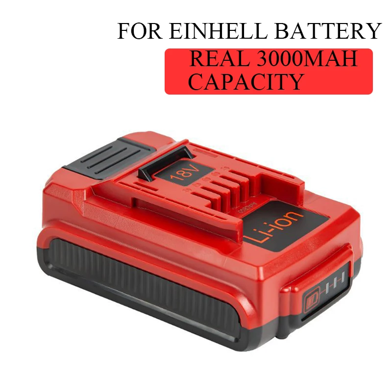 X-Change 3000mAh Replacement for Einhell Power X-Change Battery Compatible with All 18V Einhell Tools PXC1830