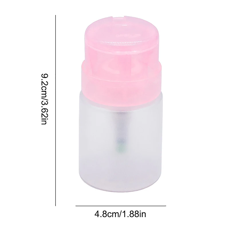Distributeur de pompe Africsouhaits en plastique, verrouillable, étanche, dissolvant de vernis N64.Polish, bouteille PMurcia, outils de maquillage, stockage de liquide, 60ml