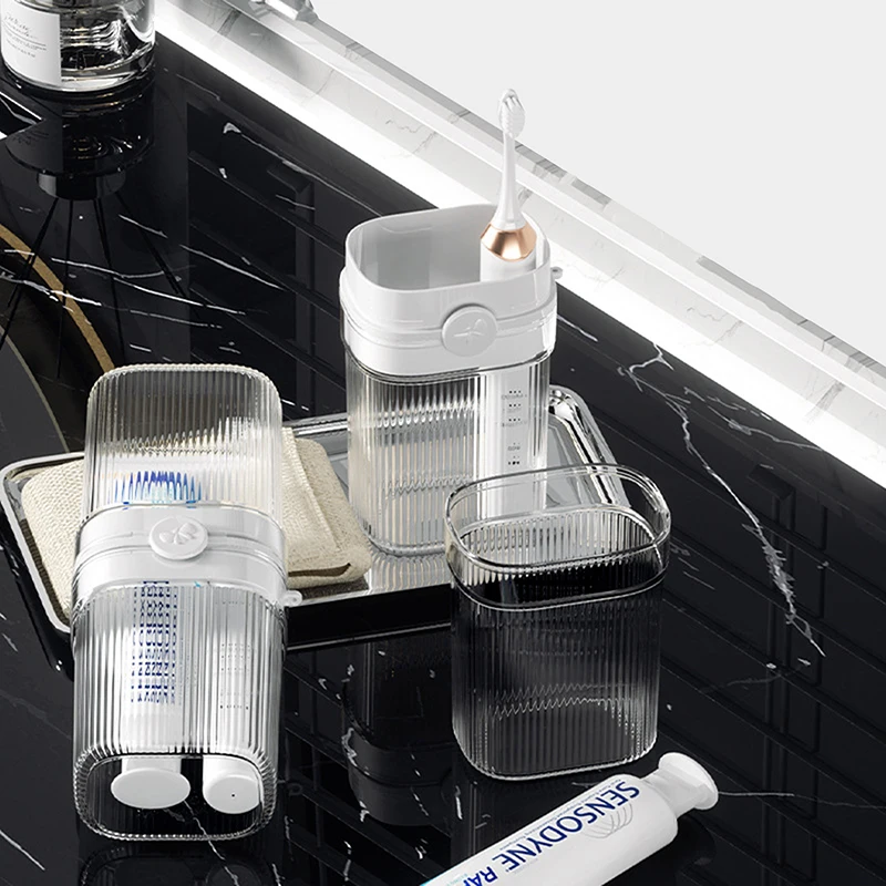 

Portable Toothbrush Cup Toothbrush Storage Box Portable Mouthwash Cup Toothpaste Storage Box Toiletry Set Travel Supplies