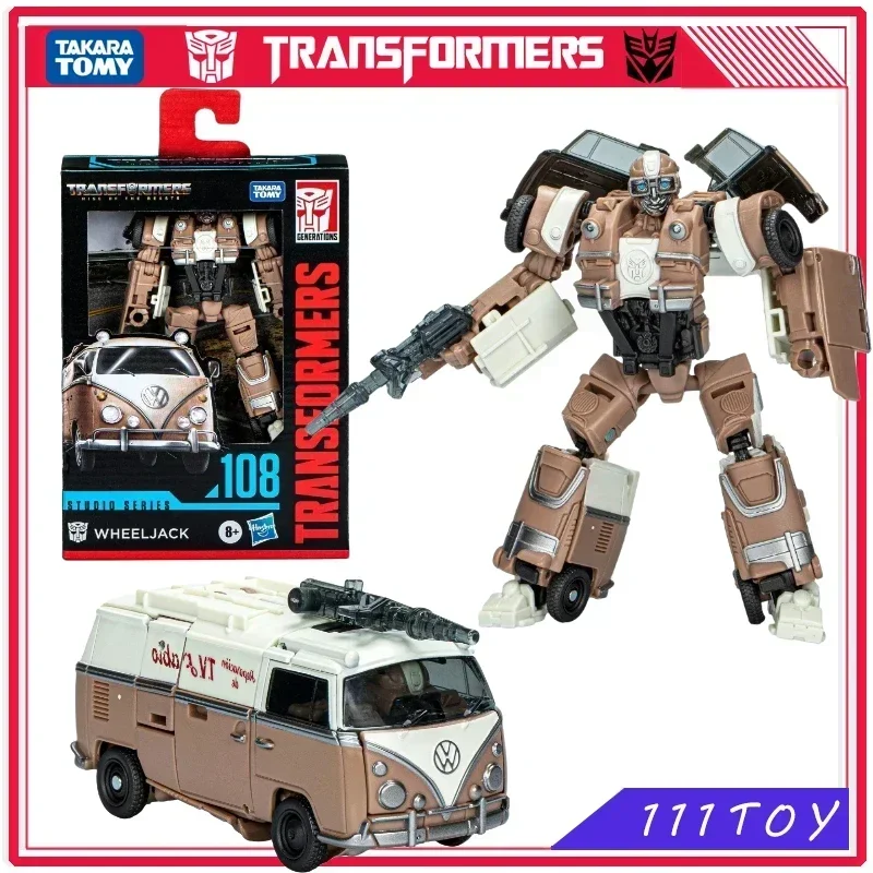 In Stock Takara Tomy Transformers Studio Series SS108 Deluxe Class Wheeljack Anime Figures Robot Toy Action Figure Gifts Hobbies