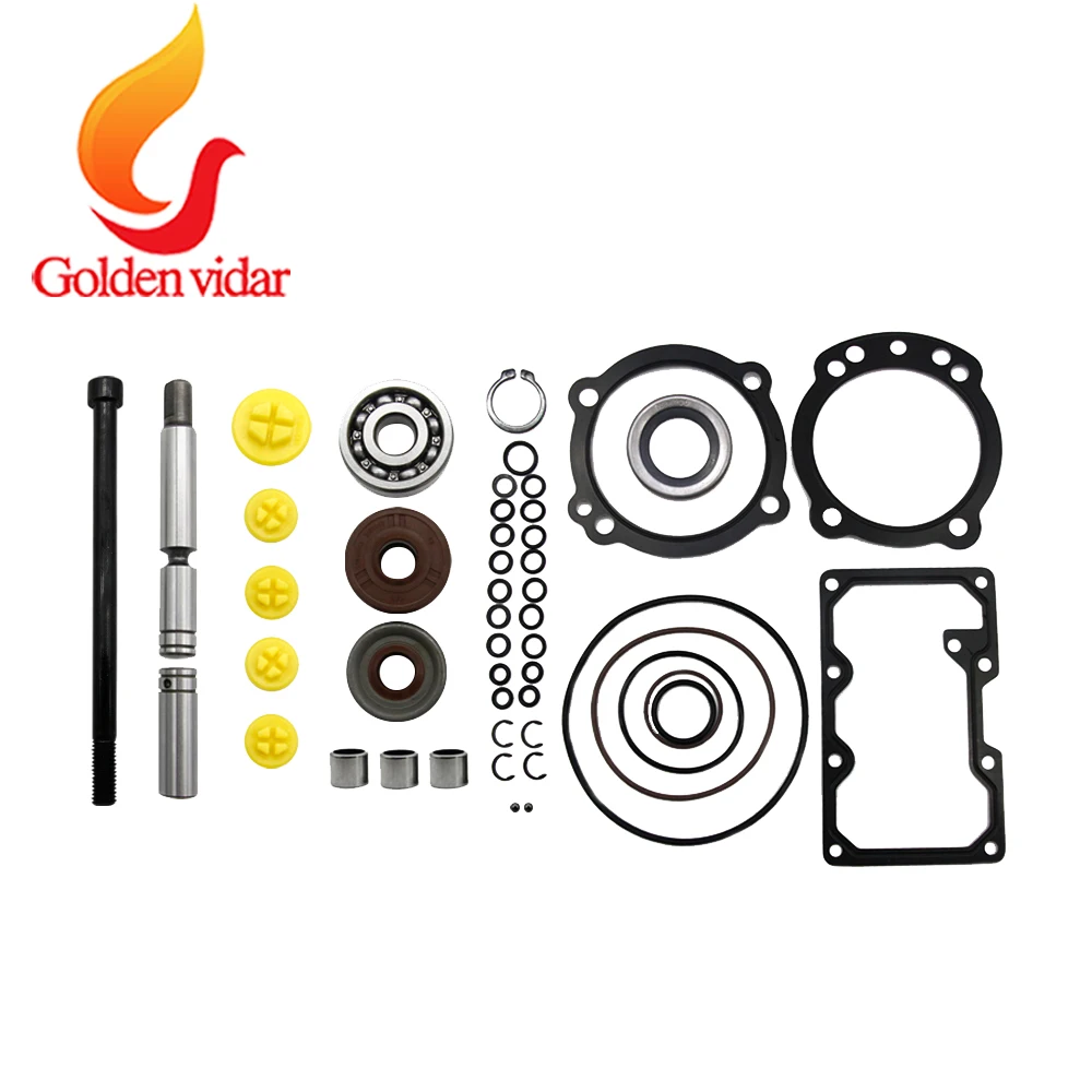 2pcs/set Repair Kit For Caterpillar C7/C9 Actuation Pump, With Sealing Ring/Bearing/Oil Seal/Protective Cap,For Injection System