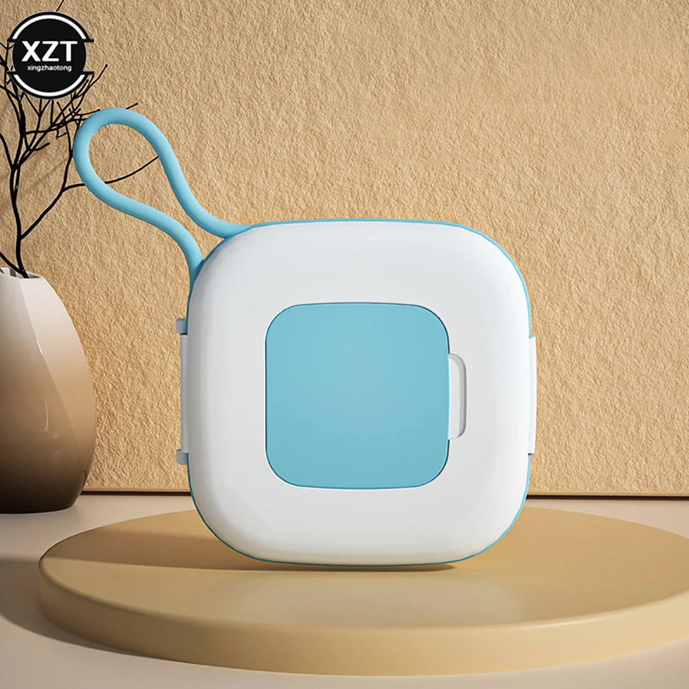 Portable Face Masks Box Storage Disposable Moisture-proof Cover Holder Mask Storage Seal Box Dustproof Card Bill Case