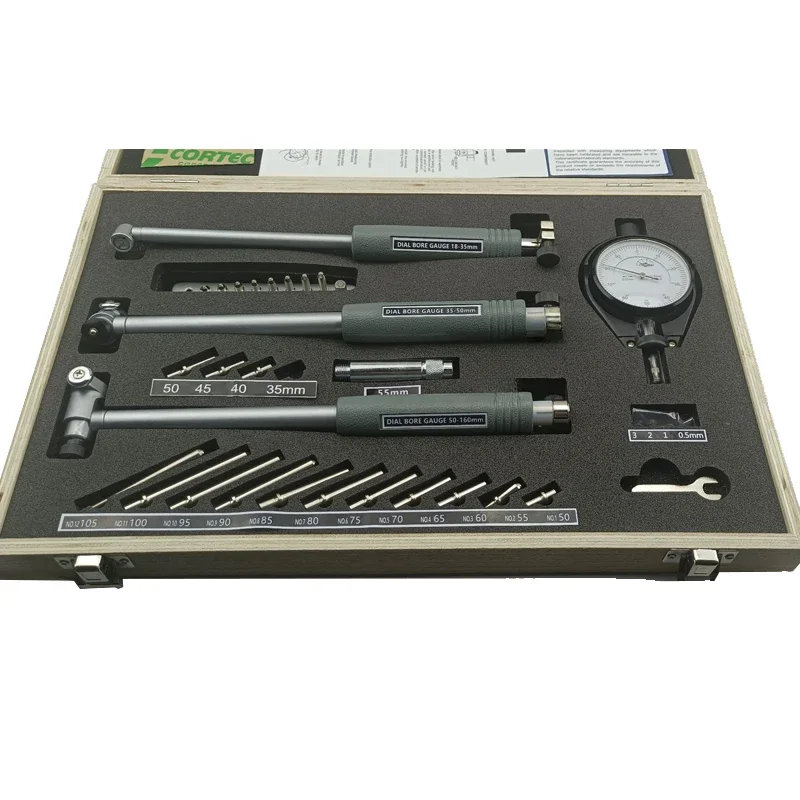 Dial Bore Gauge 18-160mm 0 01mm Center Ring Micrometer Gauges Measuring Tools dial gauge OEM Origin Range Reading