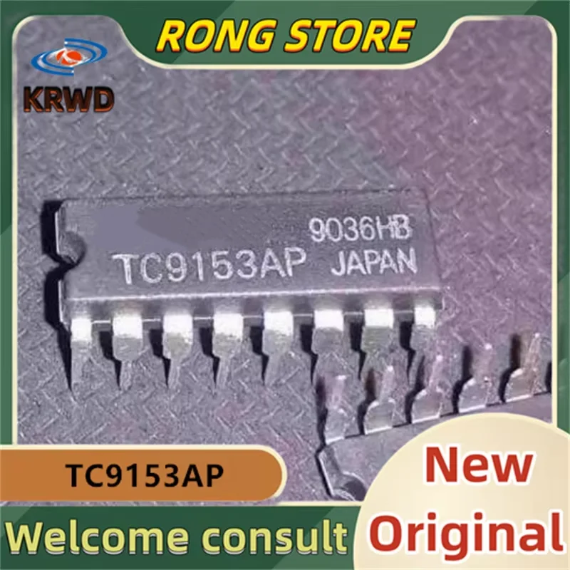 5PCS TC9153AP New original  TC9153 TC9153P  DIP-16