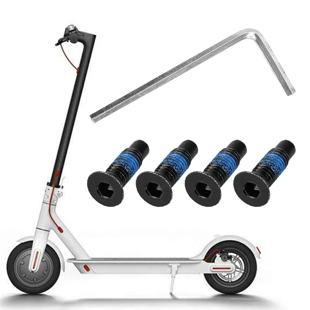 

Electric-Scooter Screw Set Mounting Screw Kit With Wrench For Nine-bot ES Front Fork Tube Pole To Base Part