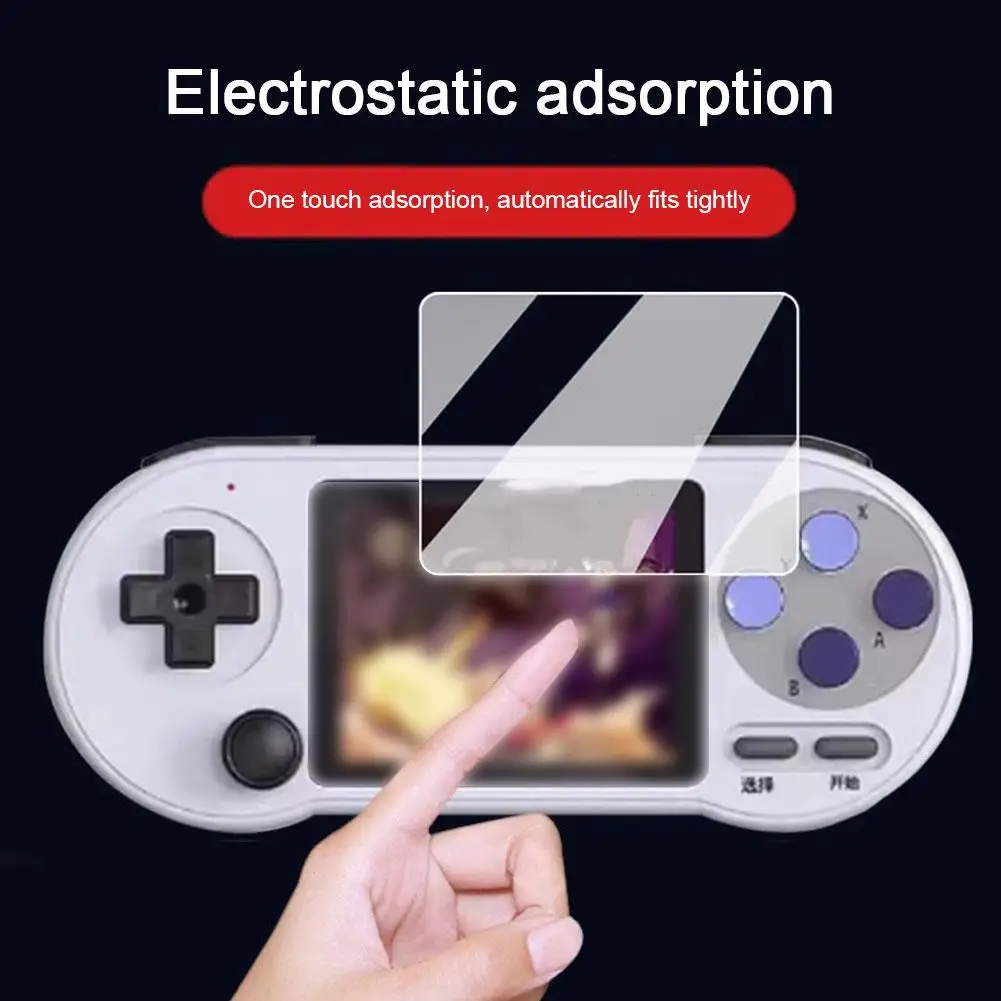 Game Console Screen Protective Film For SF2000 Nano Explosion-proof, Scratch-proof And Fingerprint-proof 3 Inches 2 Pieces S3Q9