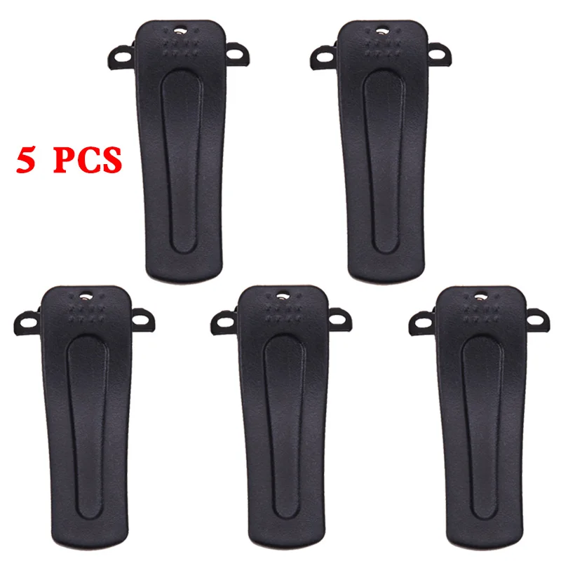 Belt Clip for Retevis H777 for BaoFeng BF-666S 777S BF-888S 2-Way Radio PVC Walkie-talkie Back Clamp Interphone Accessories