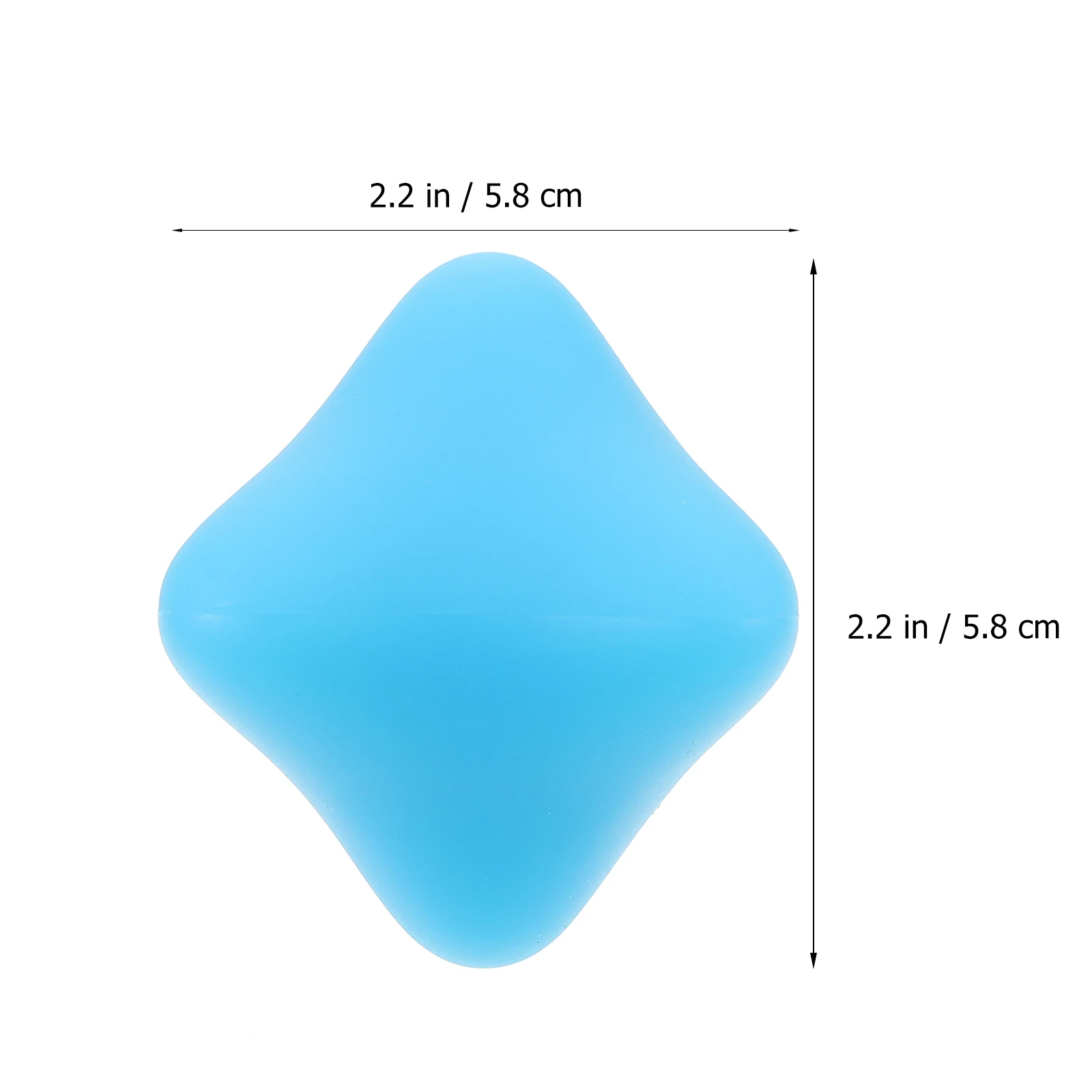 

Healthy Hexagonal Finger Hand Exercise Massage Ball For Muscle Training Stress Relief Silicone Palm Massager For Home Fitness