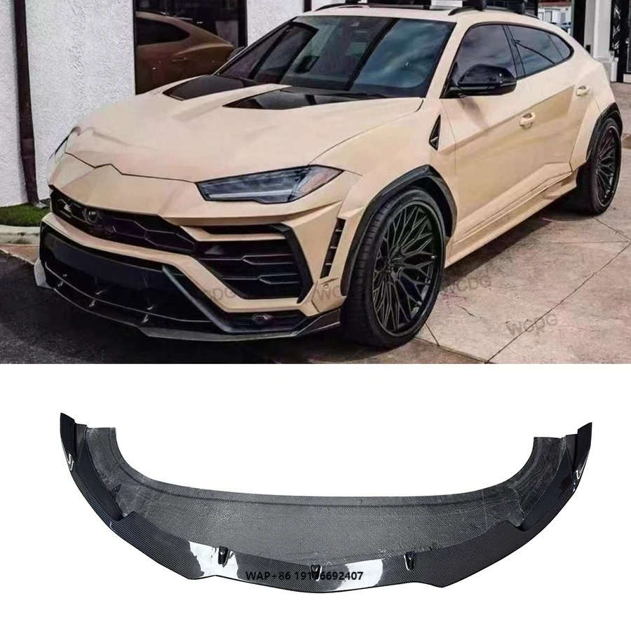 

1016 Style Carbon Fiber Front Lip Body Kit forLamborghini URUS 2019+ Front Bumper Lip Splitter Car Exterior Accessories