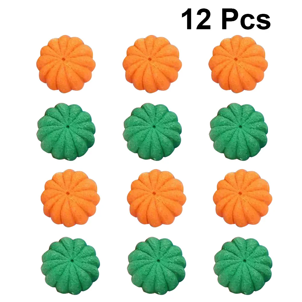 

12Pcs Pumpkin Shape Eraser Set Cute Halloween Cartoon Pencil Erasers for School Students Kids Art Drawing Office Supplies