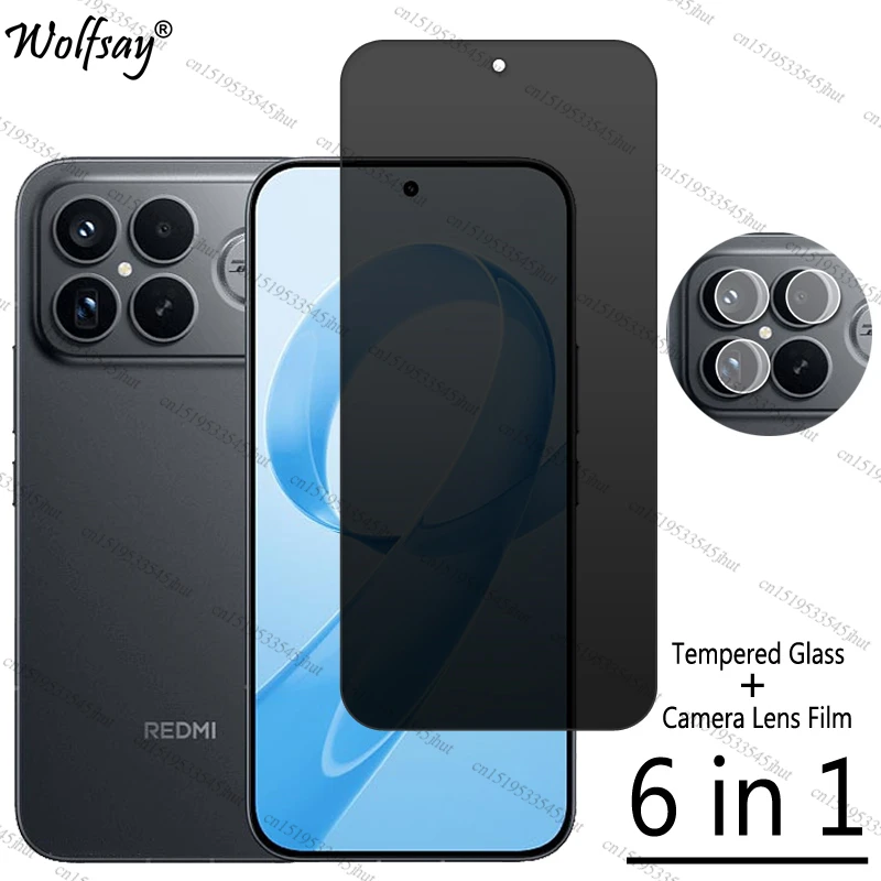 

Защитная пленка для экрана Xiaomi Poco F8 Ultra Anti-Spy закаленное стекло для Poco F8 Pro Anti-Spy Glass для Poco F8 Ultra Glass