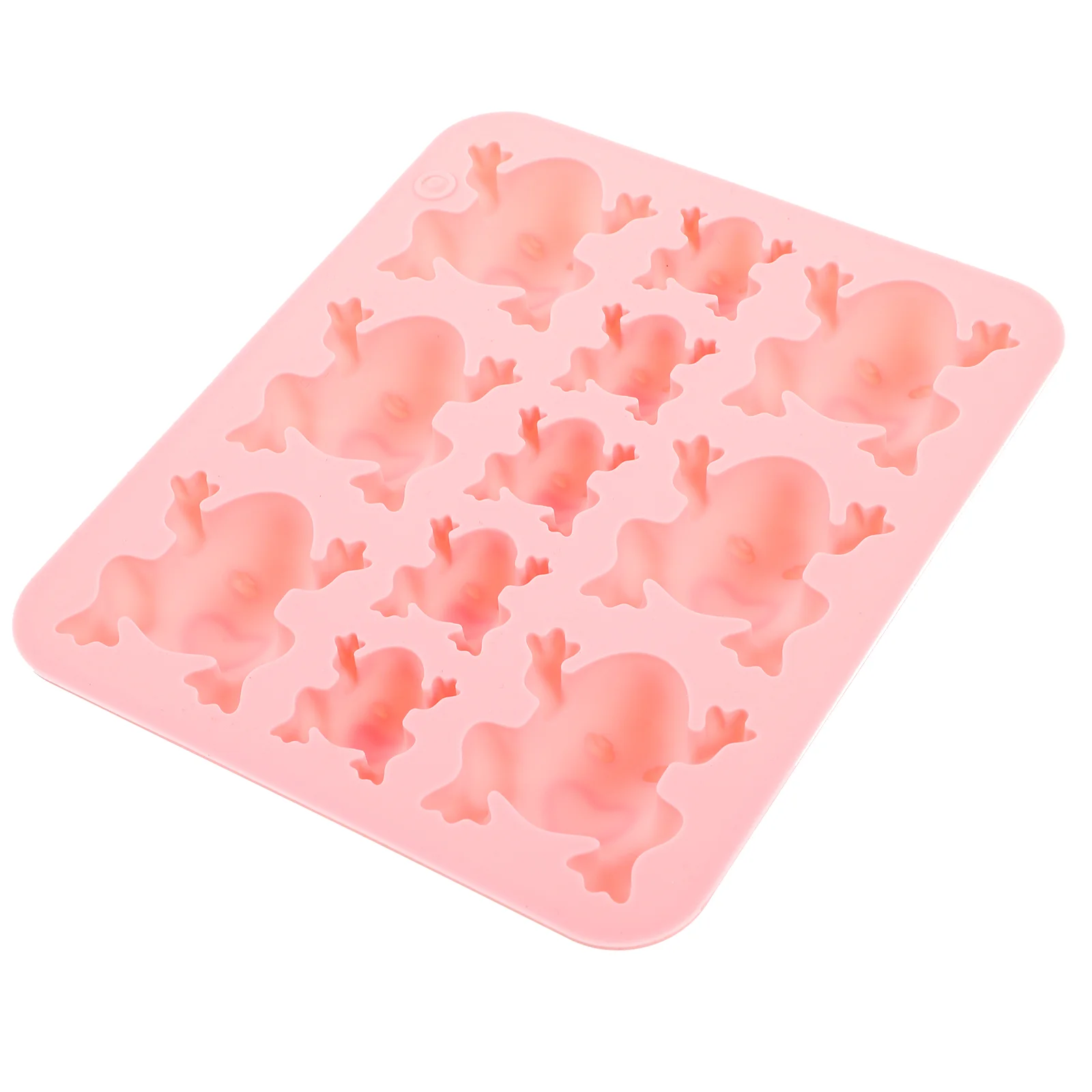 Fondant Frosch Kuchenform Silikon Süßigkeiten Backformen Eiswürfel Schokolade DIY Rosa